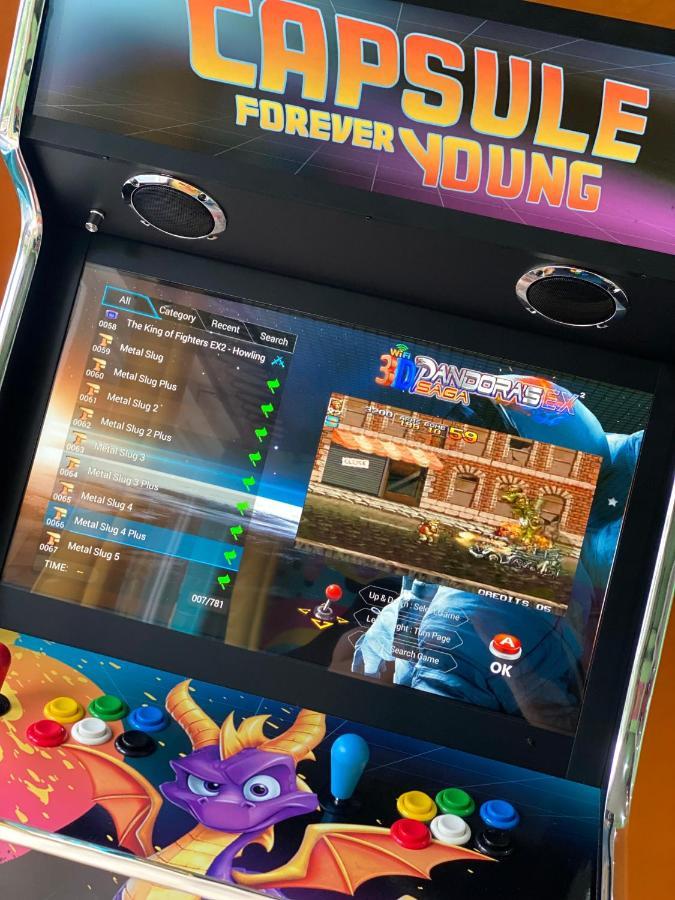 Capsule Forever Young - Jacuzzi - Sauna - Billard - Arcade De Jeux - Netflix & Home Cinema - Ping Pong Hastiere-par-dela Eksteriør billede